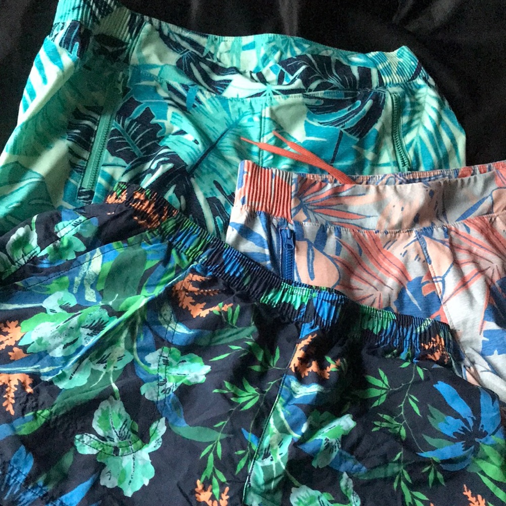 Columbia shorts as a set of three